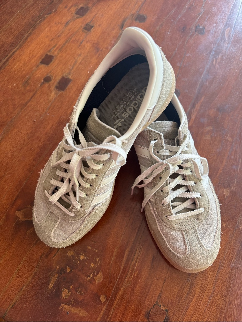 adidas Spezial Women's Beige Suede Low-Top Sneakers